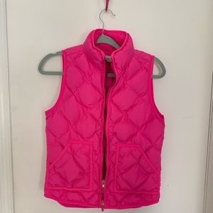 JCrew quilted vest